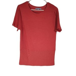 Antonio Melani Size Large Women's Coral Pink Top